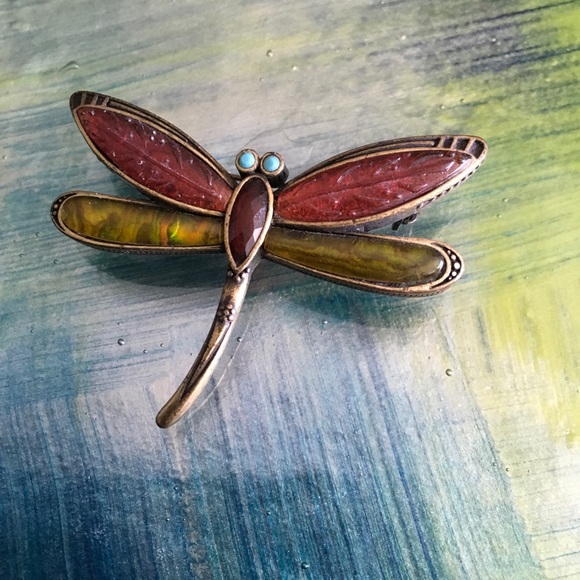 Liz Claiborne Dragonfly Pin - Picture 1 of 2
